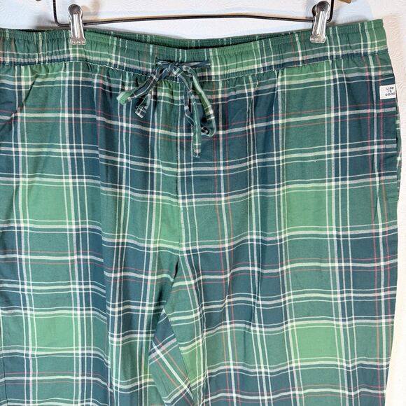 Life is Good Mens XL Green Plaid Flannel Pajama Pants - Picture 3 of 8